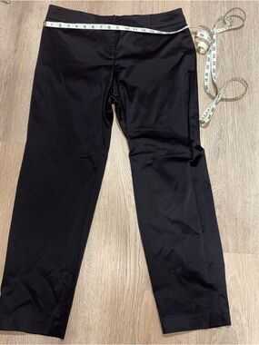 AB Studio satin finish Black trouser Pants